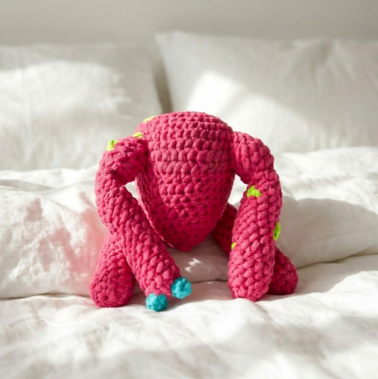 Rocky the Eridian Crochet Pattern 👽 Emotional Support Alien Plush (PDF Tutorial)